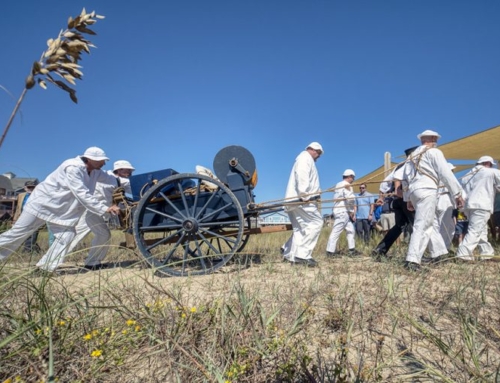 CHEC lends a hand to replace missing Chicamacomico L.S.S Wreck Pole